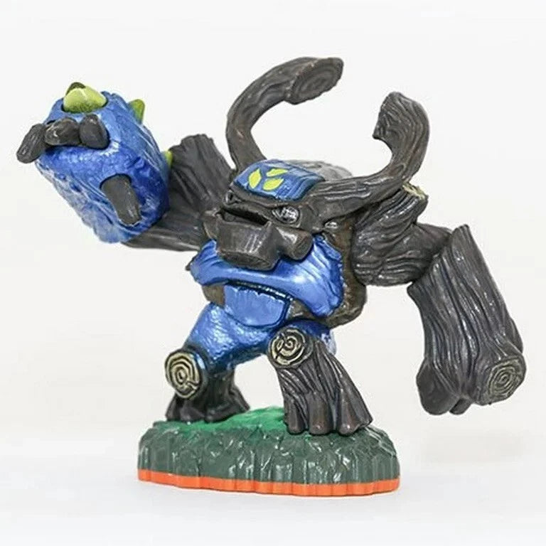 Gnarly Tree Rex Giants Skylanders character figure featuring Tree Rex the Life element Skylander with massive tree-like design powerful fists ground-shaking attacks green natural abilities Skylanders Giants compatibility toys to life gameplay and collectible gaming appeal
