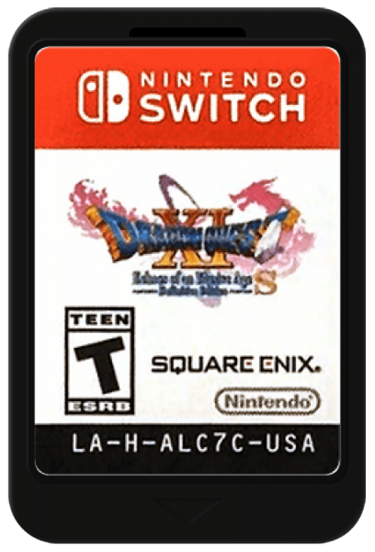 Dragon Quest XI S Echoes of an Elusive Age cartridge for Nintendo Switch NS video game