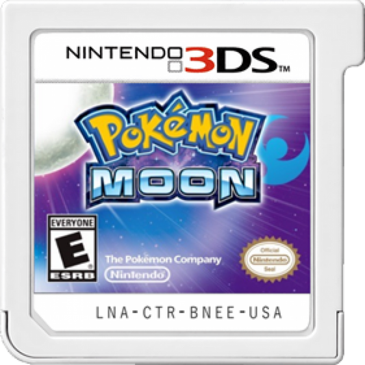 Pokémon: Moon cartridge for Nintendo 3DS (3DS) Pokémon RPG adventure video game