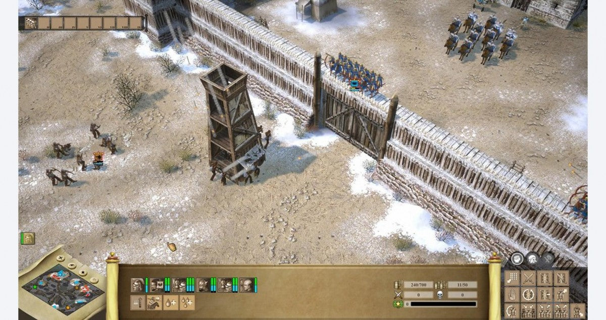 Commandos 2 & Praetorians HD Remaster Double Pack Xbox Series X gameplay featuring World War II tactics and Roman empire strategy games bundle