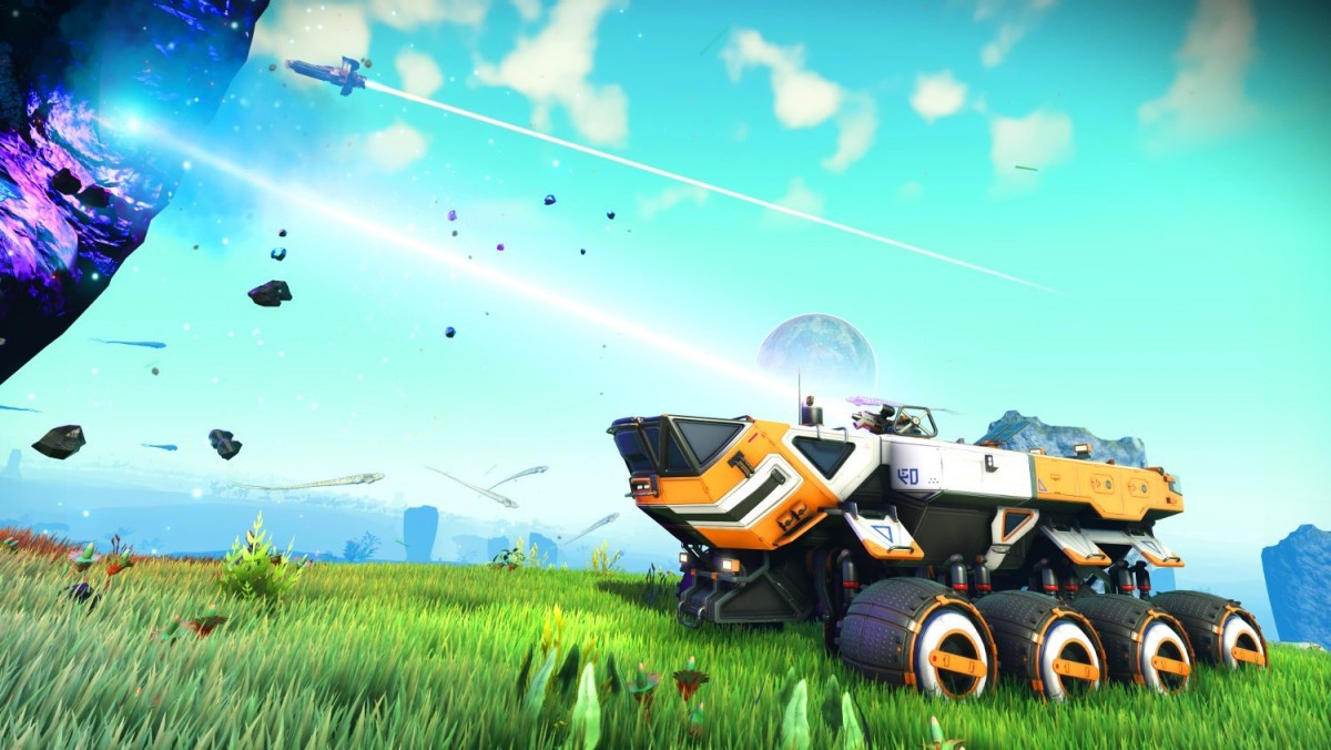 No Man’s Sky gameplay for Xbox One (XONE) action-adventure survival video game