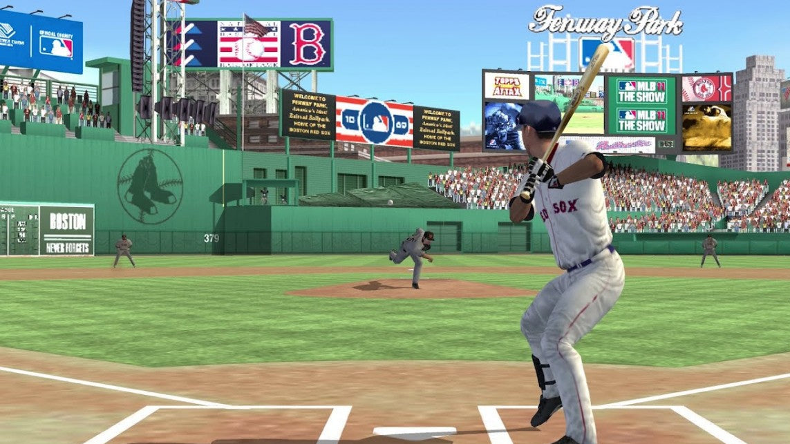 MLB 10: The Show game select for PlayStation Portable (PSP) baseball sports simulation game gameplay