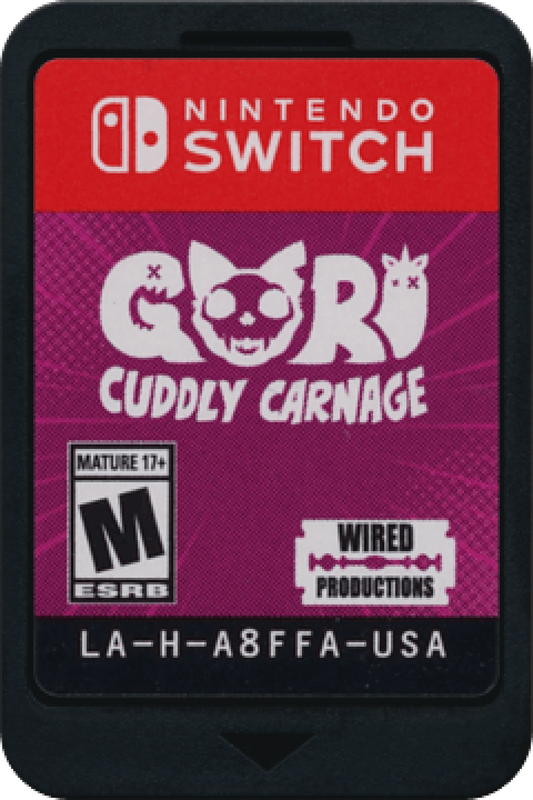 Gori: Cuddly Carnage cartridge for Nintendo Switch (NS) video game