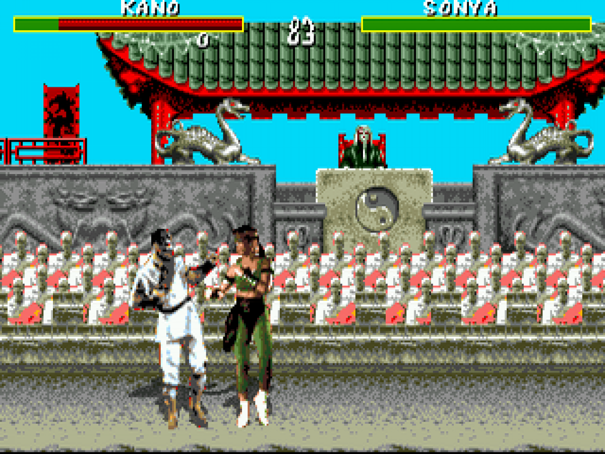 Mortal Kombat gameplay for Sega Genesis GEN video game