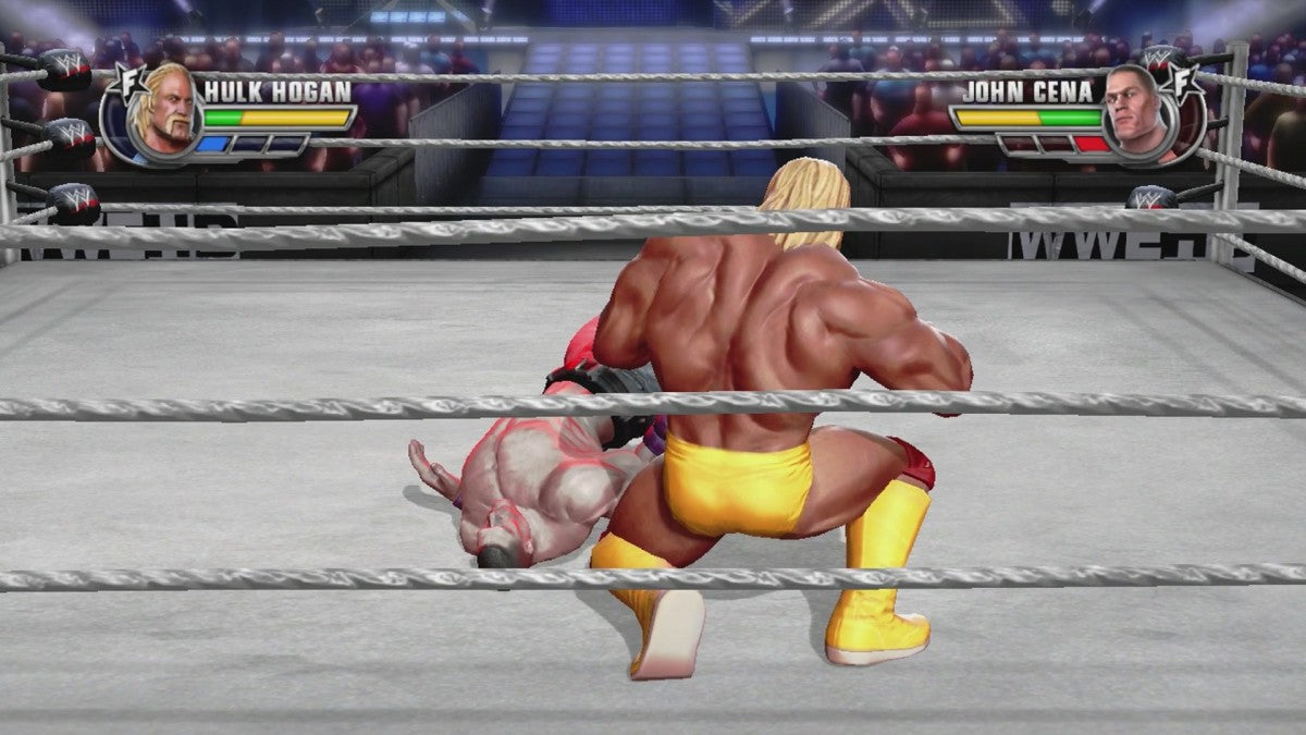 WWE All Stars Xbox 360 gameplay on the wrestling video game.
