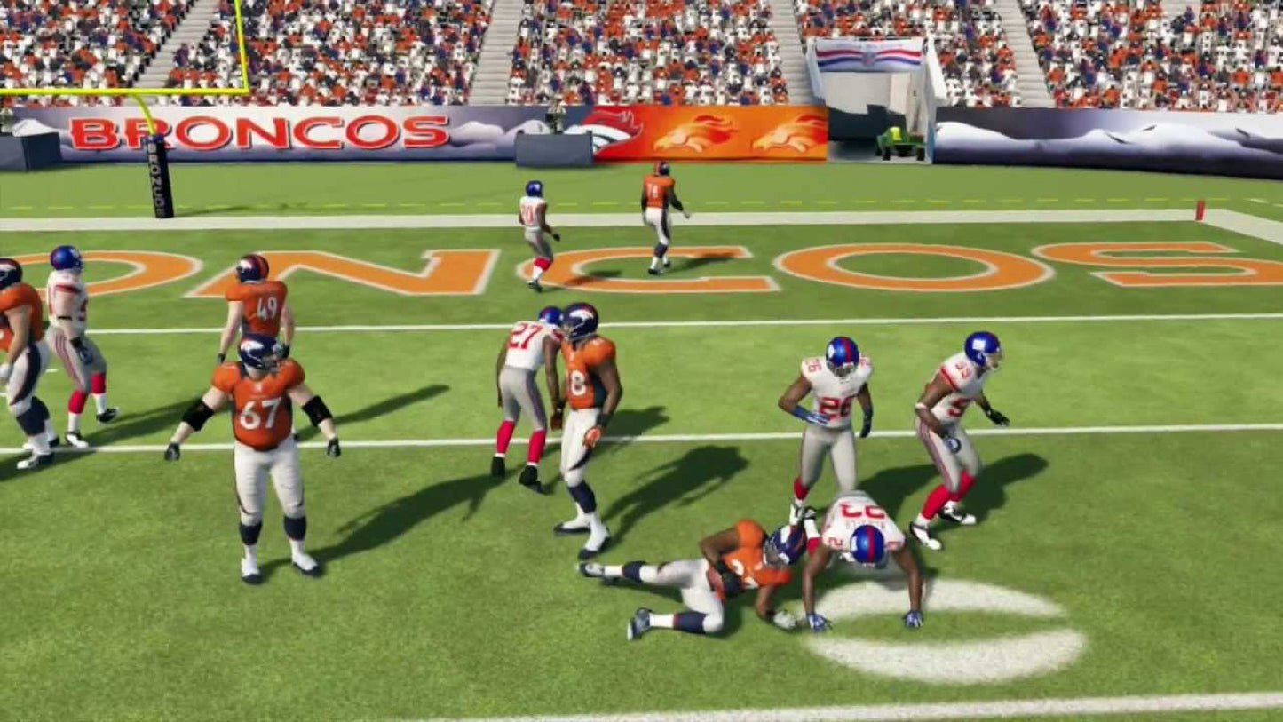 Madden NFL 13 gameplay for Nintendo Wii U (WiiU) video game