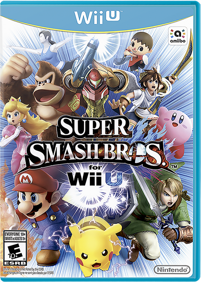 Super Smash Bros for Wii U cover art for Nintendo Wii U WiiU video game