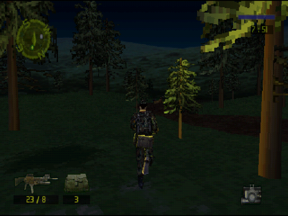 Spec Ops: Stealth Patrol gameplay for PlayStation 1 (PS1) tactical shooter video game