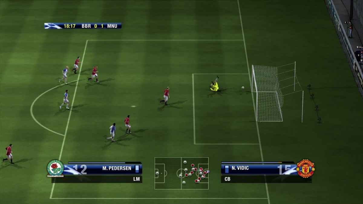 UEFA Champions League 2006-2007 gameplay for Xbox 360 (X360) sports soccer video game