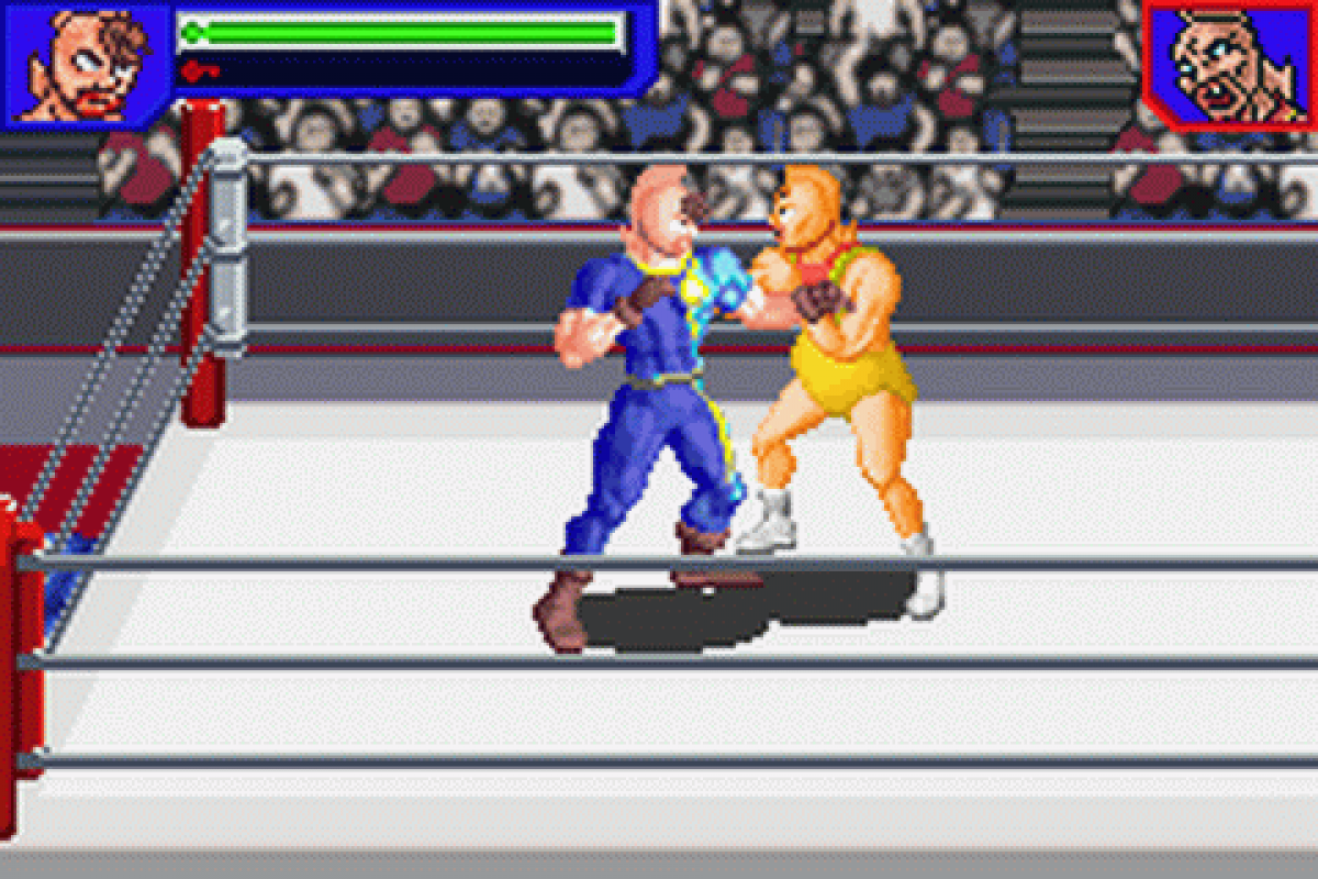 Ultimate Muscle: Path of the Superhero gameplay for Game Boy Advance (GBA) video game