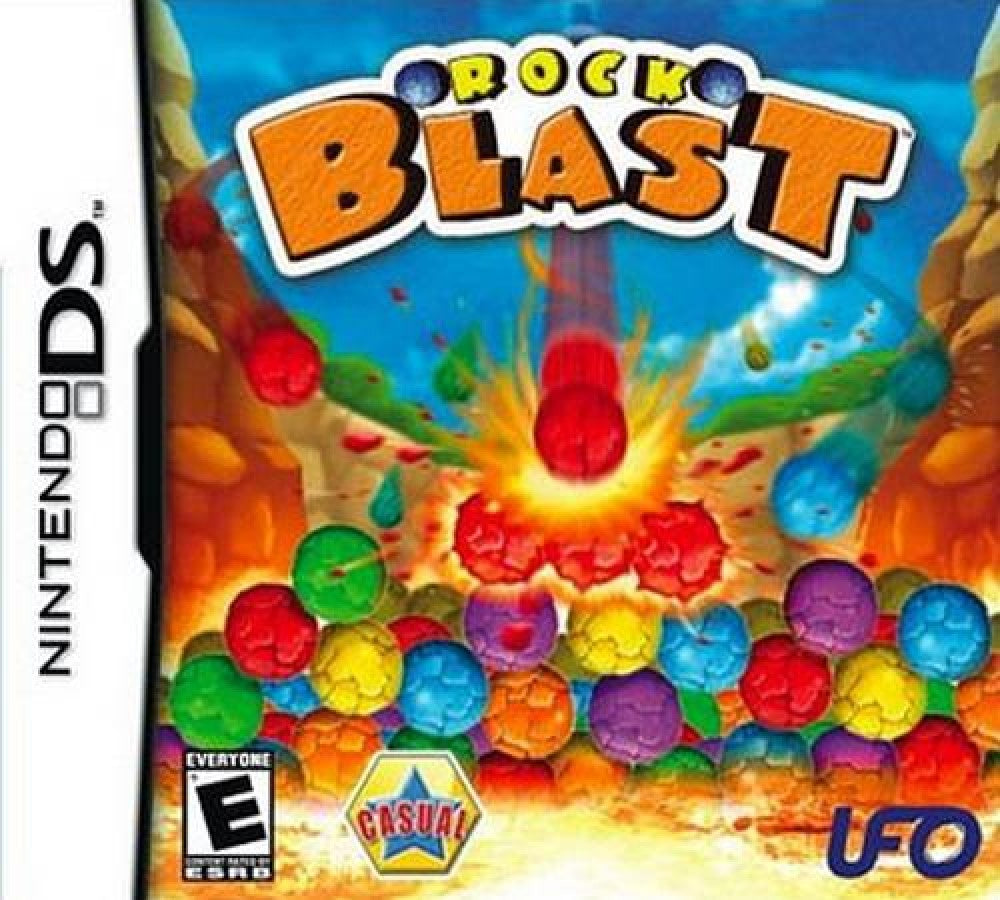 Rock Blast cover art for Nintendo DS (DS) video game