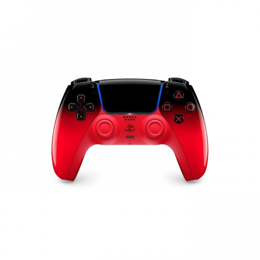 DualSense Wireless Controller for PlayStation 5 PS5 Techno Red accessory featuring wireless connectivity adaptive triggers haptic feedback built in microphone motion controls touchpad responsive buttons ergonomic design and immersive next generation gaming support collectible PlayStation accessory appeal