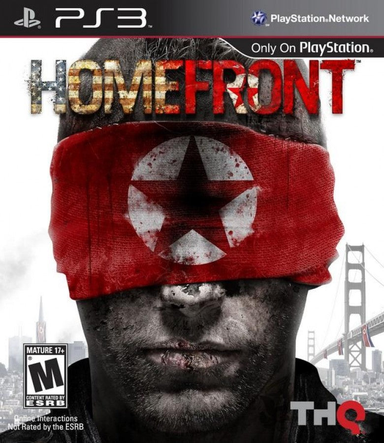 Homefront cover art for PlayStation 3 (PS3) video game