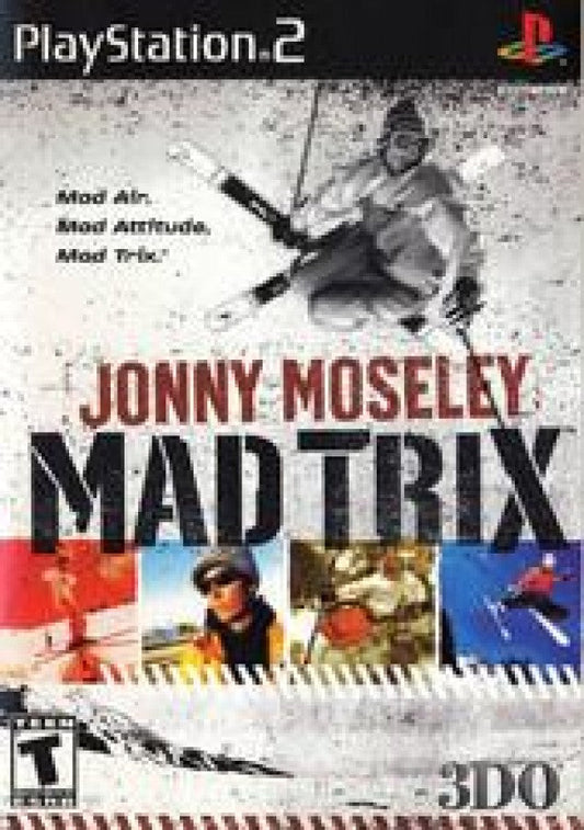 Jonny Moseley: Mad Trix cover art for PlayStation 2 (PS2) video game