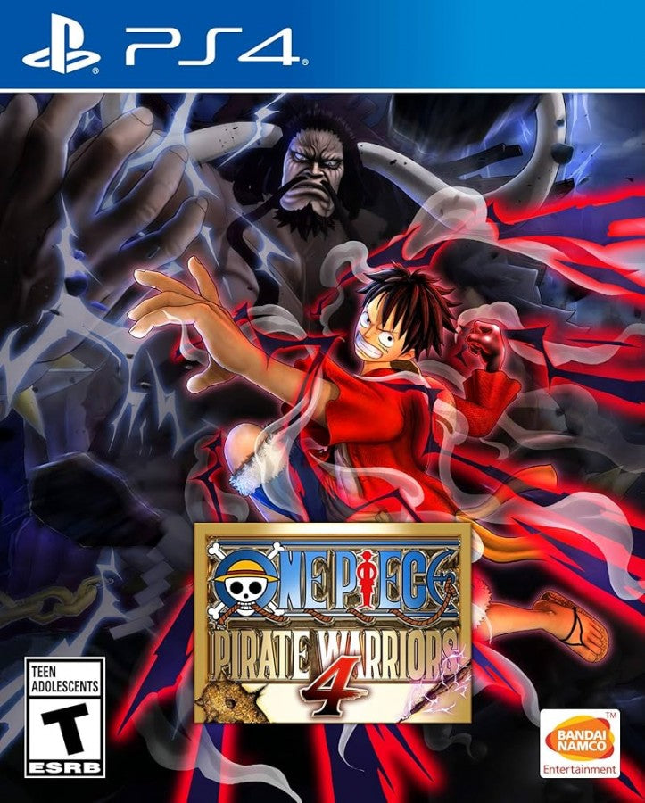 One Piece: Pirate Warriors 4 cover art for PlayStation 4 (PS4) video game