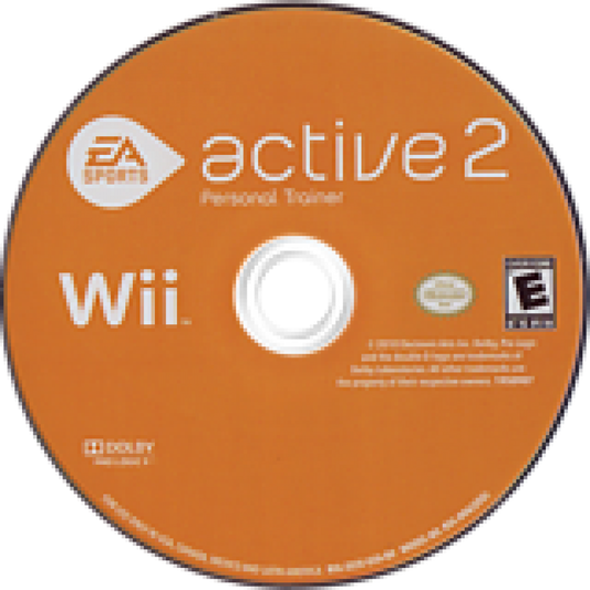 EA Sports Active 2 diisc cover art for Nintendo Wii (Wii) video game