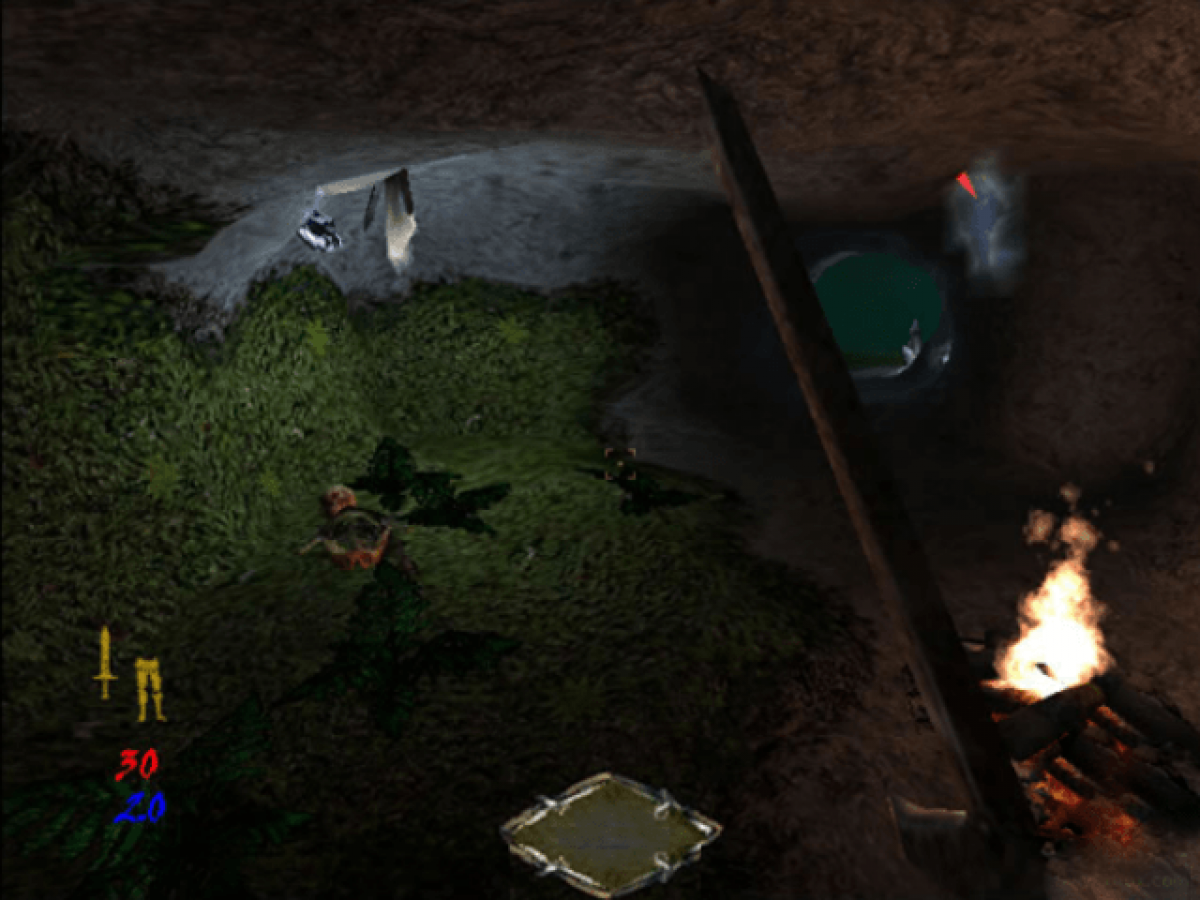 Arx Fatalis gameplay art for Xbox (XBOX) video game