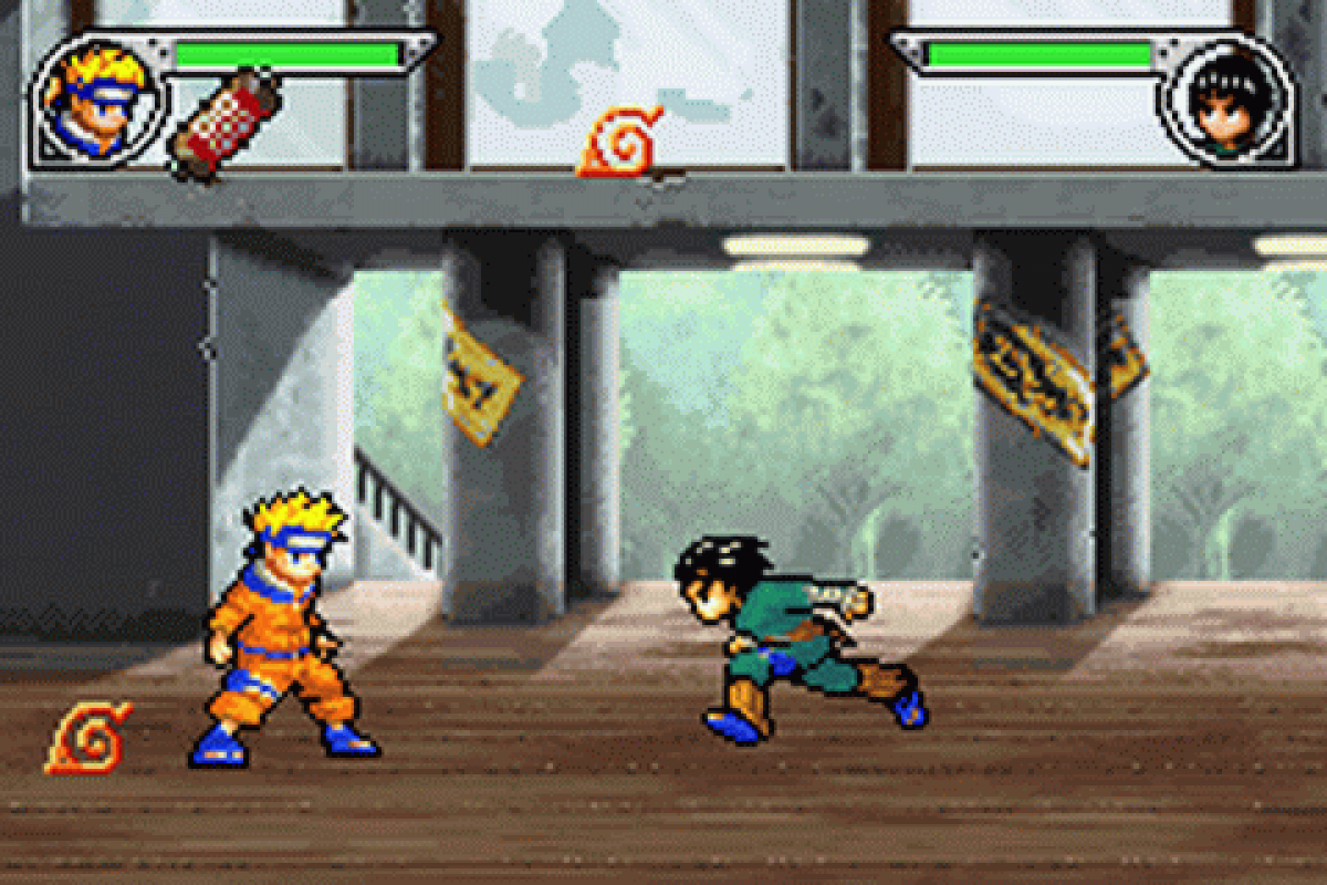 Naruto Ninja Council 2 gameplay for Game Boy Advance (GBA) video game