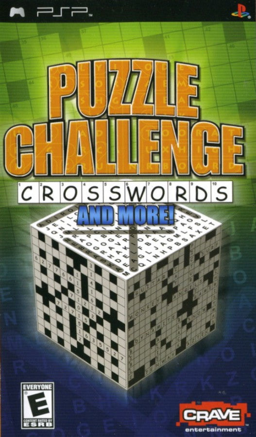Puzzle Challenge: Crosswords and More cover art for PlayStation Portable (PSP) puzzle and word game