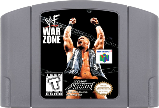 WWF War Zone cartridge for Nintendo 64 N64 video game