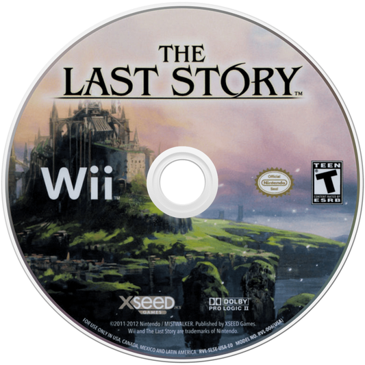The Last Story – Nintendo Wii (Wii) action role-playing fantasy adventure video game disc