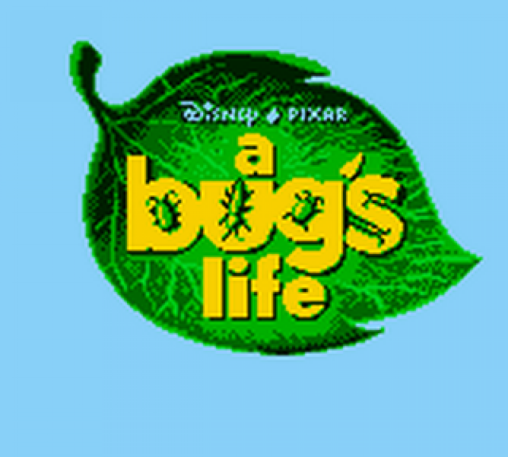 A Bugs Life start menu for Game Boy Color GBC video game