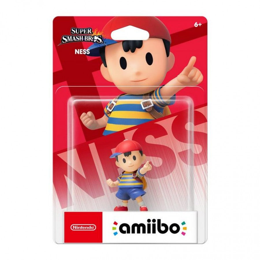 Ness Super Smash Bros Amiibo sealed Nintendo figure