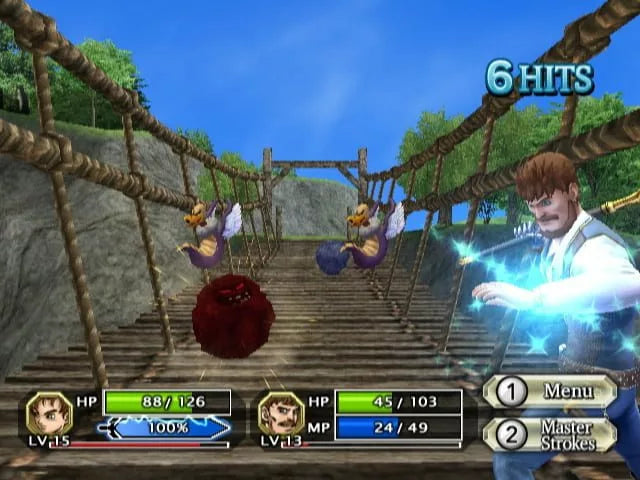 Dragon Quest SwordsThe Masked Queen and the Tower of Mirrors gameplay for Nintendo Wii (Wii) video game.