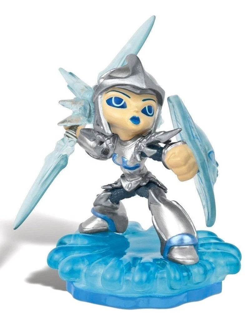 Blizzard Chill Skylanders Swap Force character figure collectible toy water element ice knight warrior portal compatible game piece frost armored lance wielding fighter figure for Skylanders fans