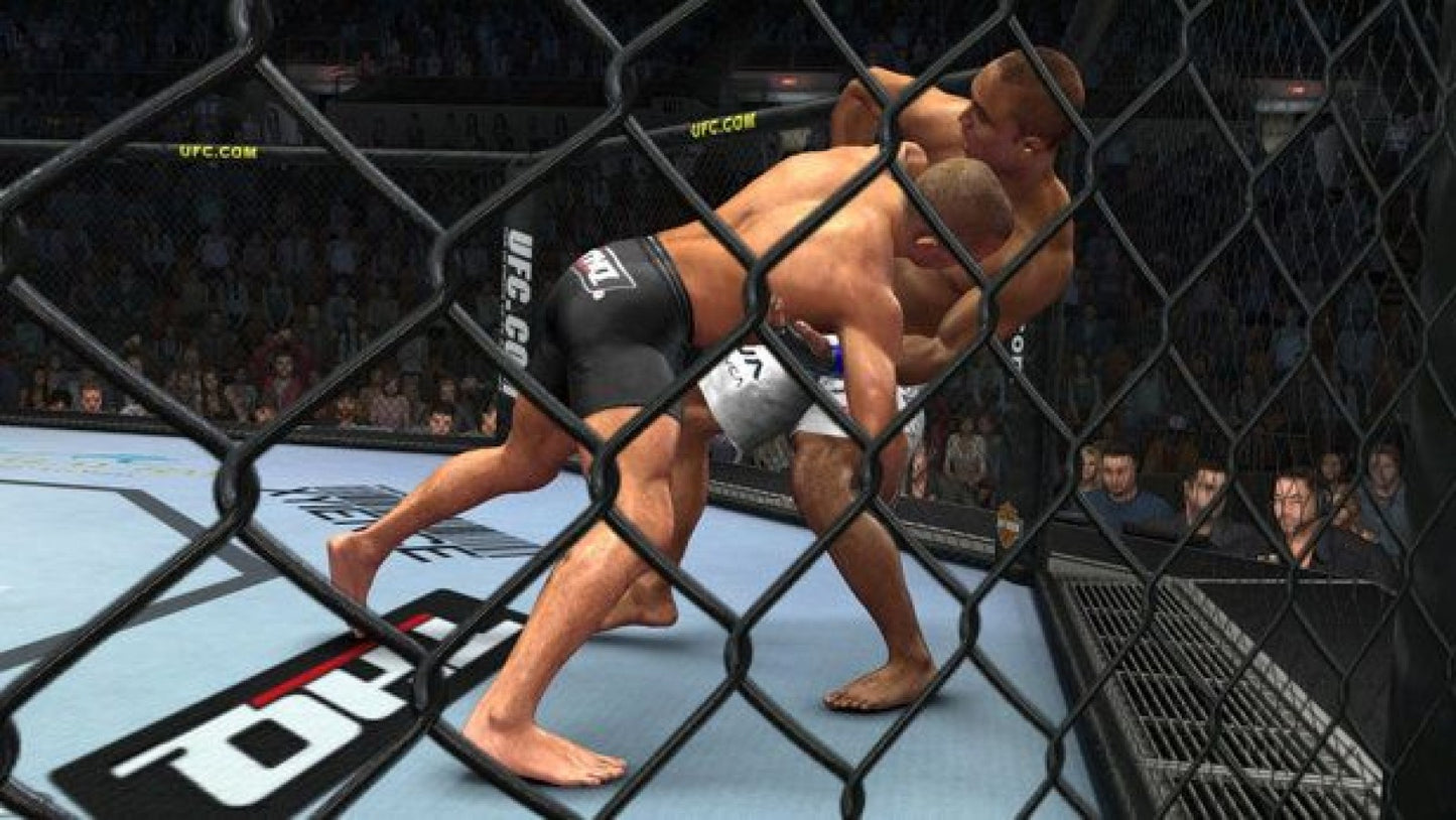 UFC 2009 Undisputed Greatest Hits retro PlayStation 3 video game featuring mixed martial arts combat, realistic UFC fighting gameplay, multiplayer competition and classic PS3 entertainment - gameplay