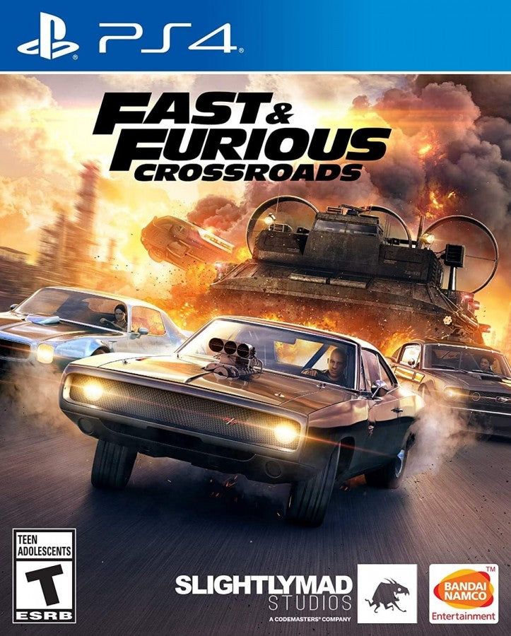 Fast and Furious: Crossroads cover art for PlayStation 4 (PS4) video game