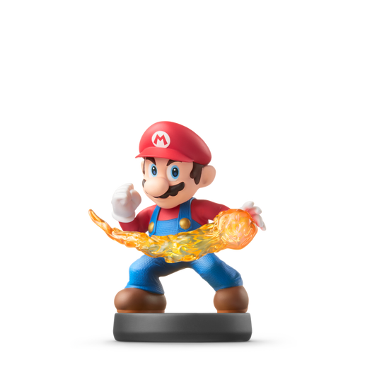 Mario Super Smash Bros Amiibo loose Nintendo figure