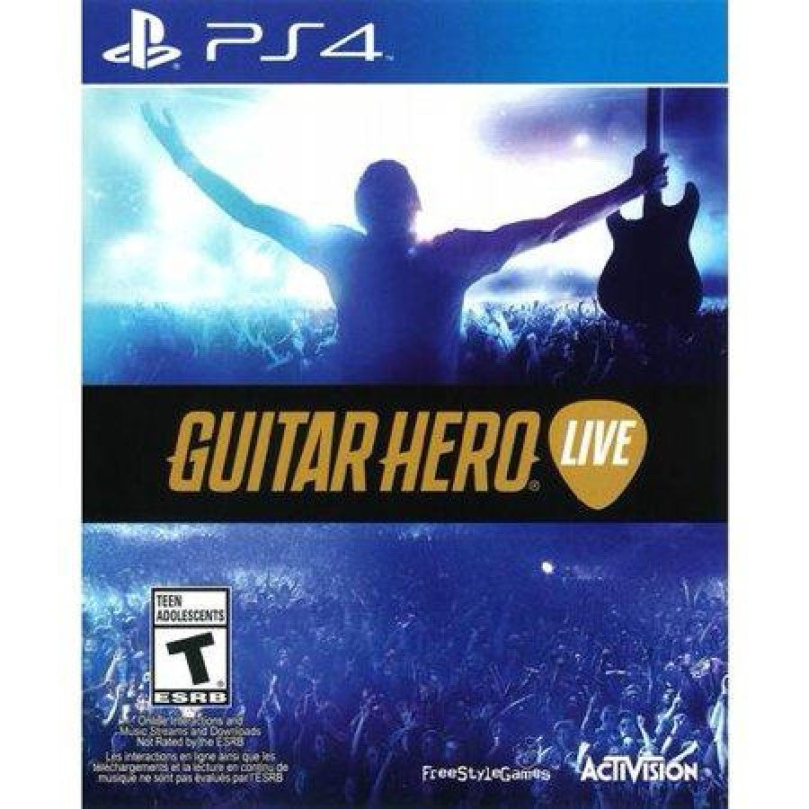 Guitar Hero Live cover art for PlayStation 4 (PS4) video game