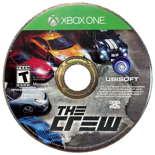The Crew – Xbox One (XONE) disc for open-world racing video game