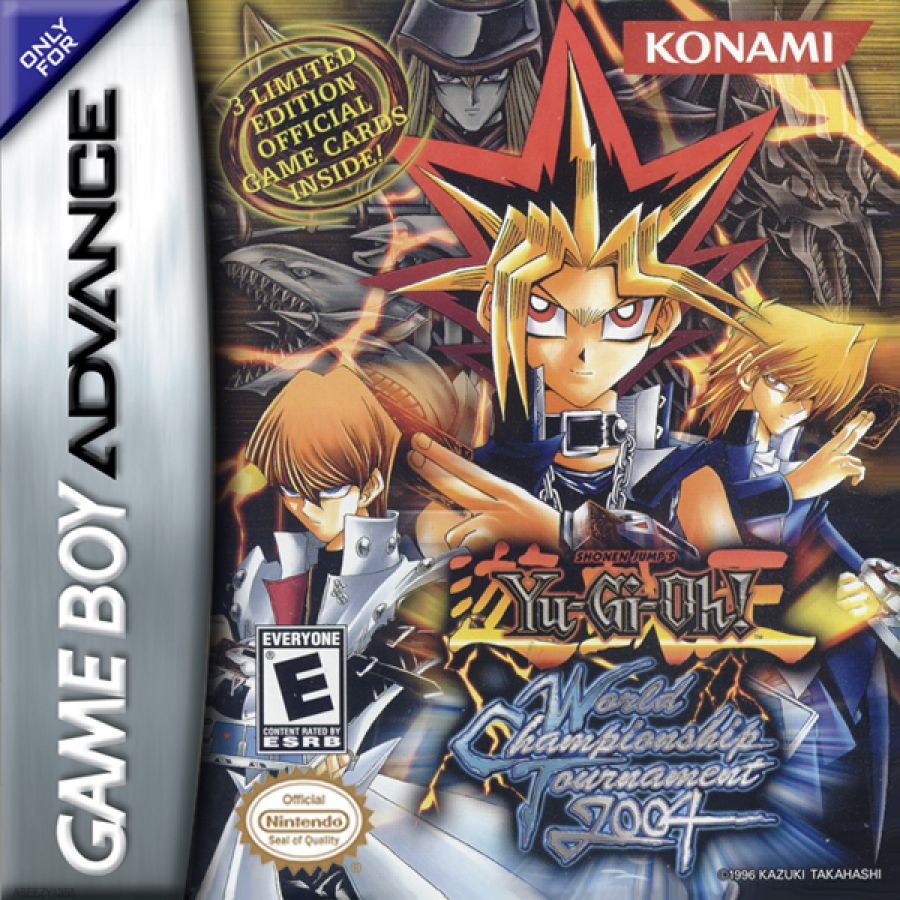 Yu-Gi-Oh!: World Championship Tournament 2004 cover art for Game Boy Advance (GBA) video game