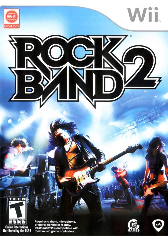 Rock Band 2 cover art for Nintendo Wii (Wii) video game