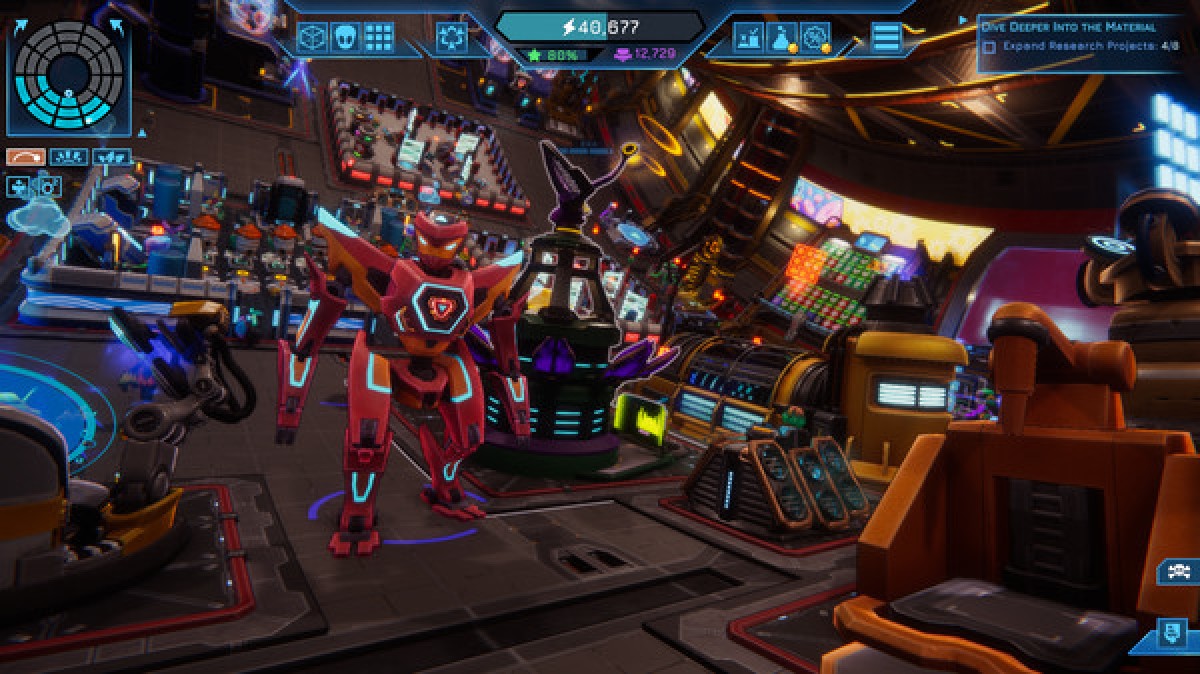 Spacebase Startopia gameplay for PlayStation 4 video game.