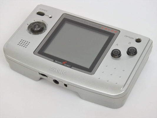 Neo Geo Pocket Color Silver SNK Neo Geo Pocket Color handheld console in silver color portable cartridge based gaming system classic retro handheld device with color screen