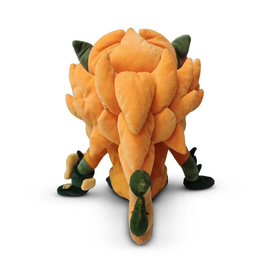 Jabber 9 inch plush toy featuring whimsical character design soft stuffed collectible playful plush for display and fans of cute fantasy creatures rear view of plush