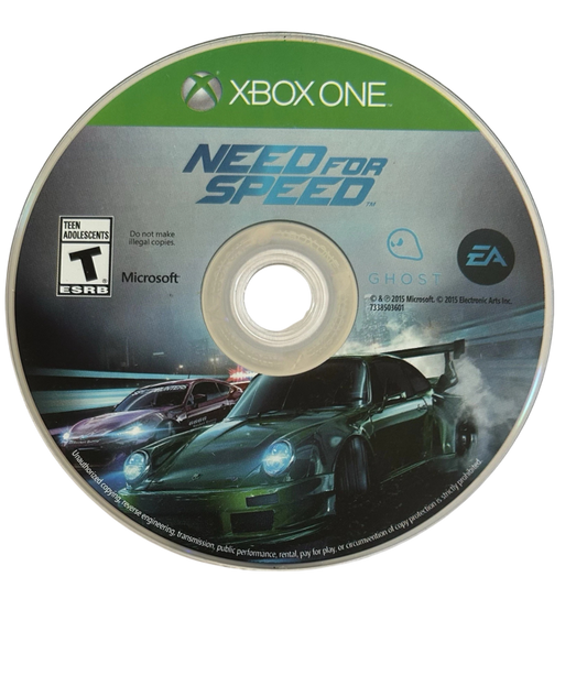 Need for Speed Xbox One racing video game EA Sports Ghost Games street racing car customization tuner cars police pursuit open world racing gameplay drifting nitrous high speed racing simulator arcade racing Xbox One software game title disc