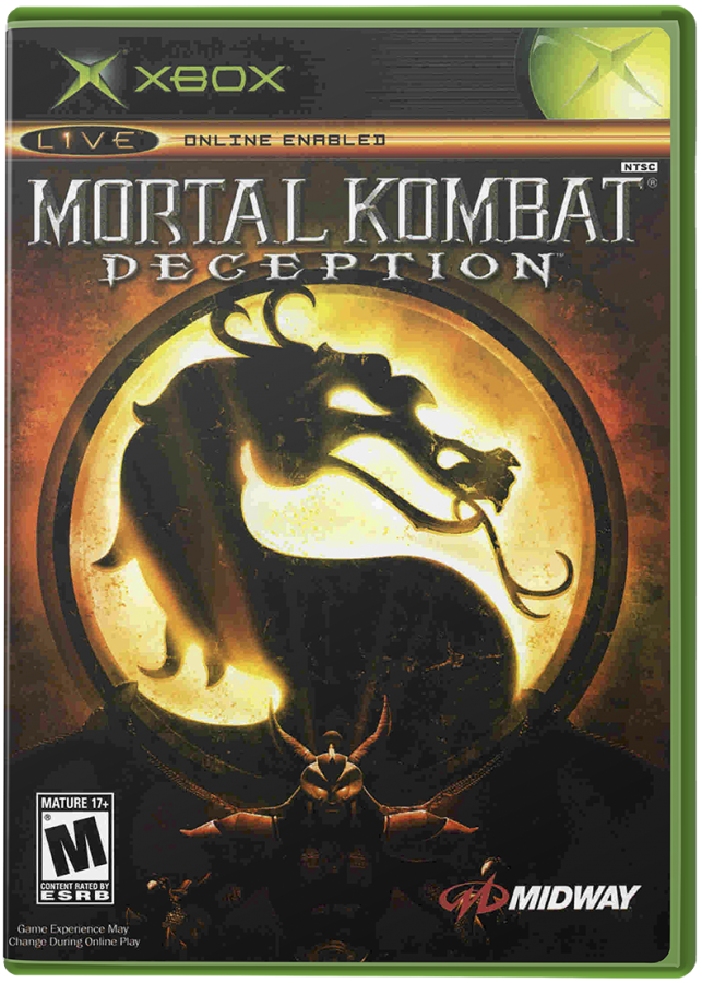 Mortal Kombat: Deception – Xbox (XBOX) cover art for video game for XBOX