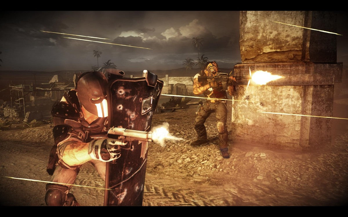 Army of Two The Devil’s Cartel Xbox 360 cover art for retro video game enthusiasts featuring cooperative third person shooter gameplay tactical cover based combat explosive missions cartel warfare setting weapon customization systems and cinematic action packed military style gaming experience and collectible gaming appeal gameplay