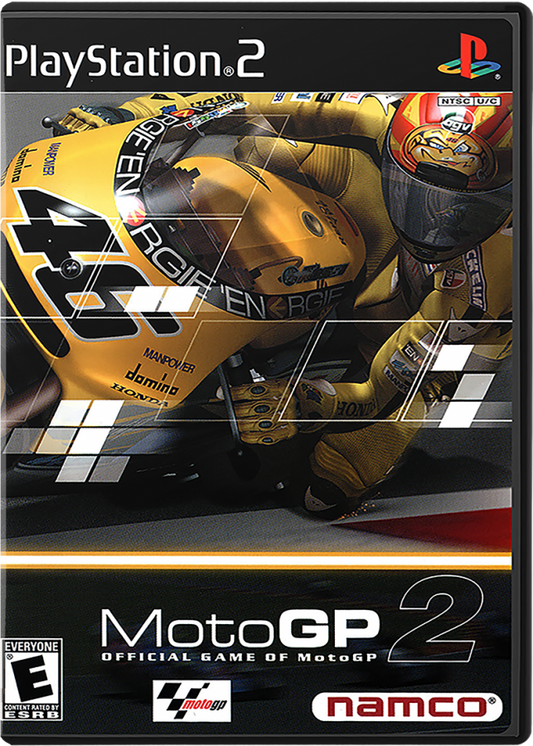 Moto GP 2 cover art for PlayStation 2 (PS2) video game