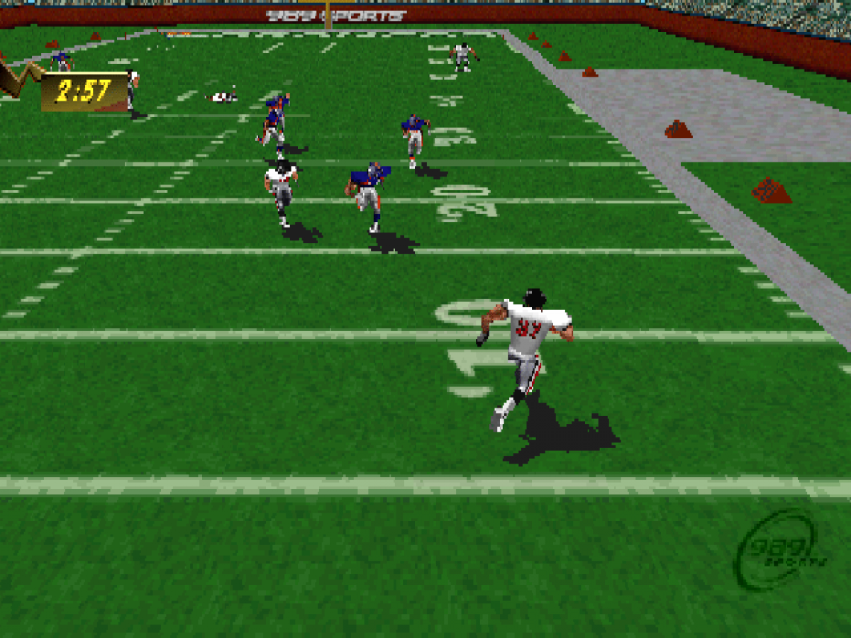 NFL Xtreme 2 gameplay for PlayStation 1 (PS1) retro football video game