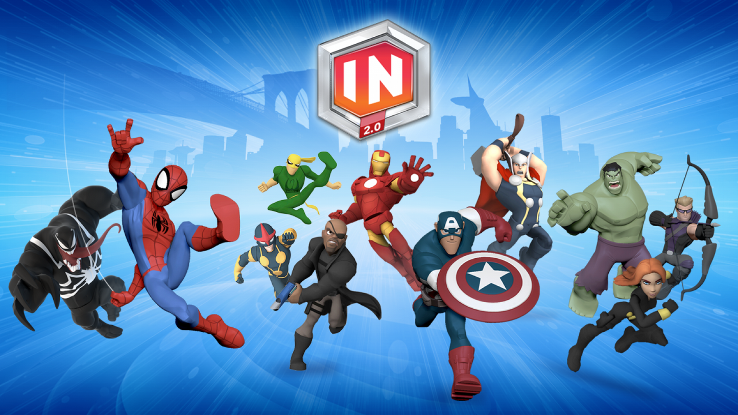 Disney Infinity 2.0 Edition screen title shot art for Nintendo Wii U (WiiU) video game