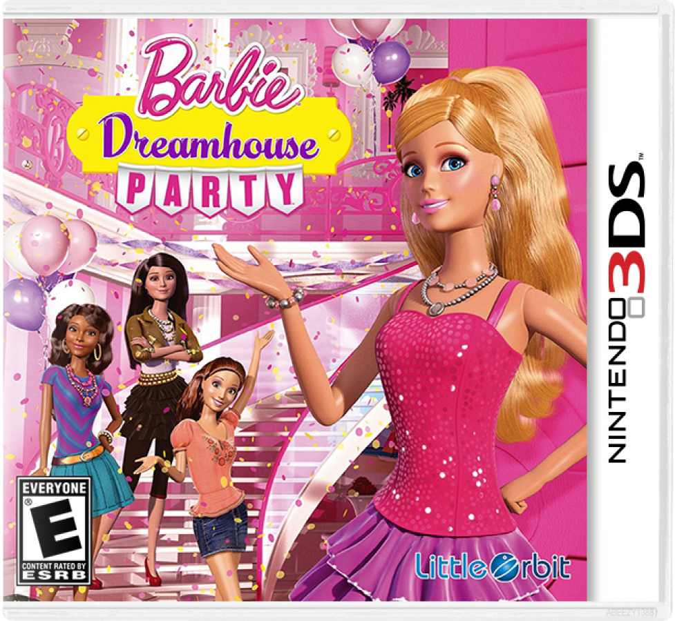 Barbie: Dreamhouse Party cover art for Nintendo 3DS (3DS) video game