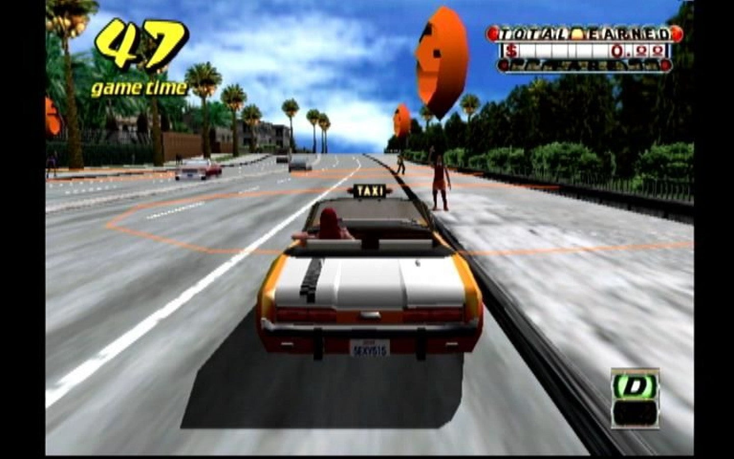 Crazy Taxi Sega All-Stars Edition Dreamcast featuring high-speed arcade driving gameplay with iconic city taxi gameplay