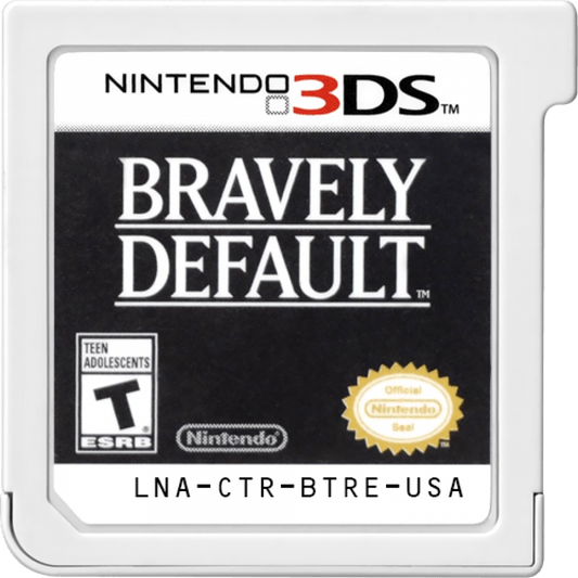 Bravely Default cartridge for Nintendo 3DS (3DS) role-playing video game