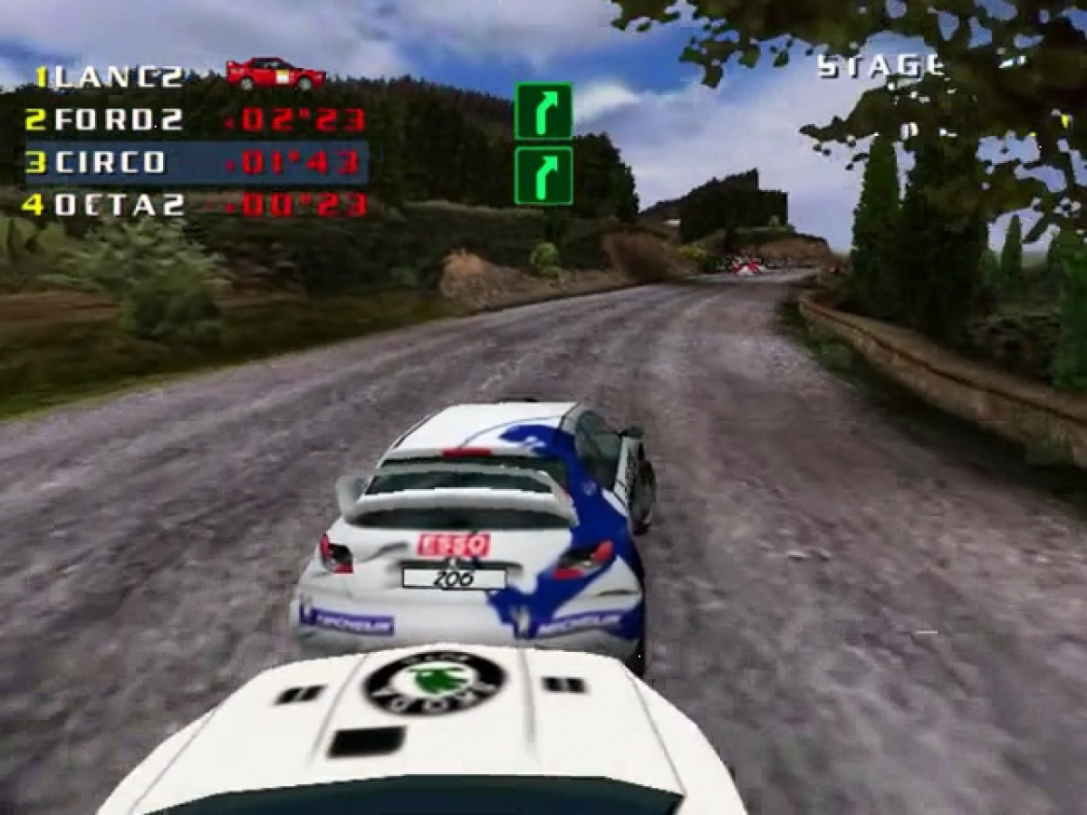Test Drive V-Rally gameplay for Sega Dreamcast (DC) video game