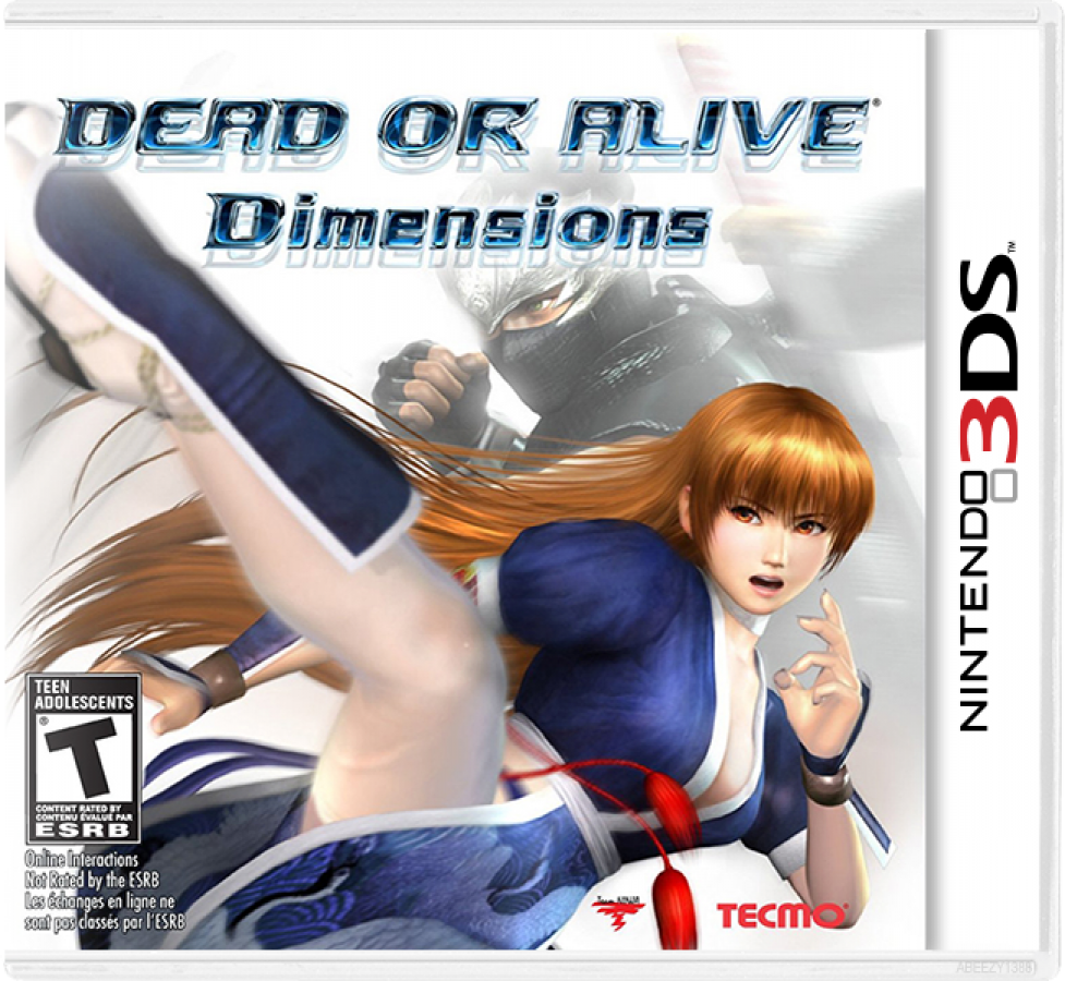 Dead or Alive: Dimensions cover art for Nintendo 3DS (3DS) video game